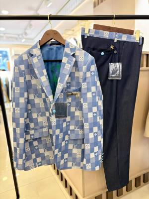 Костюм мъжки сако и панталон LV kod 1022