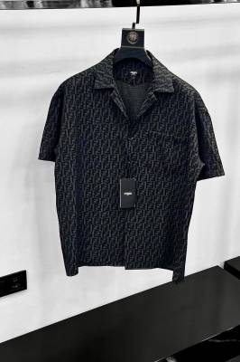 Мъжка къса риза FND kod 1082