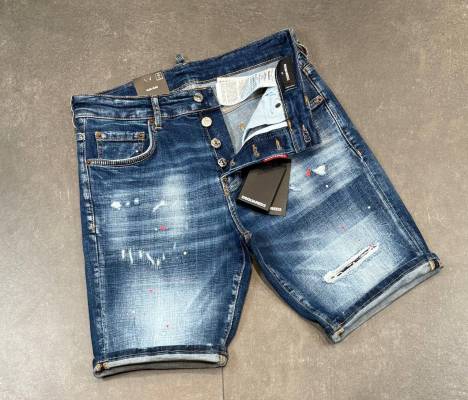 Мъжки къси дънки DS2 код 1149