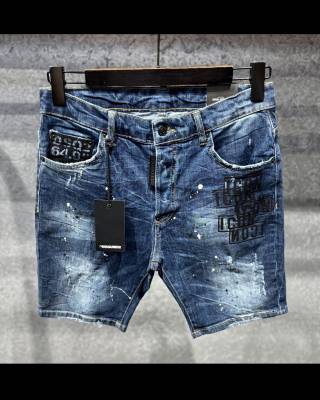 Мъжки къси дънки DS2 slim fit код 747